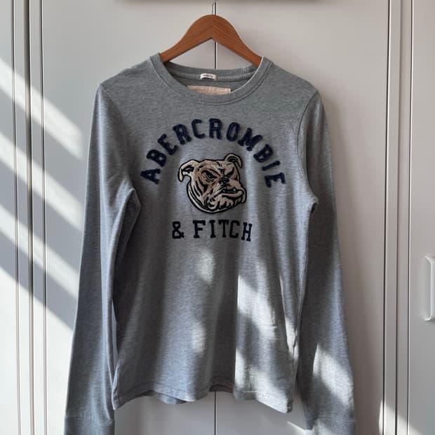Abercromdie 아베크롬비 오리지널 긴팔 티셔츠