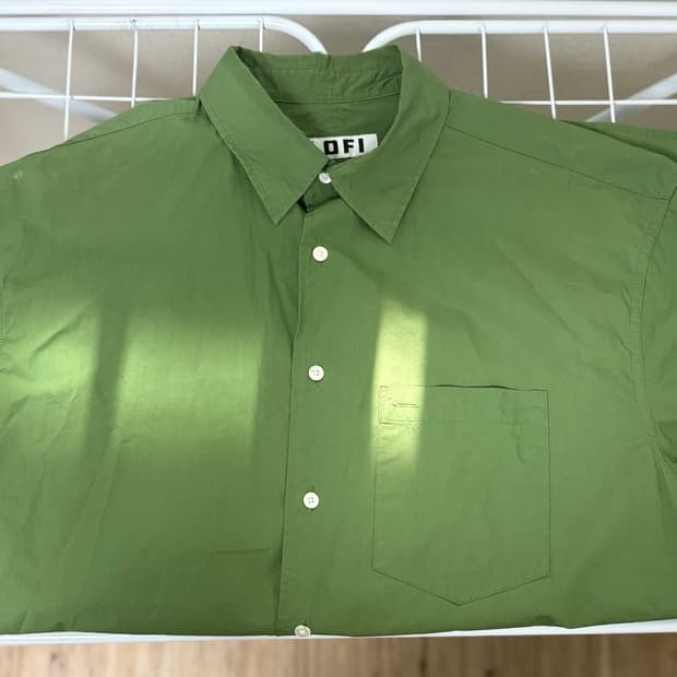 로파이 홀리데이 셔츠 그린 S