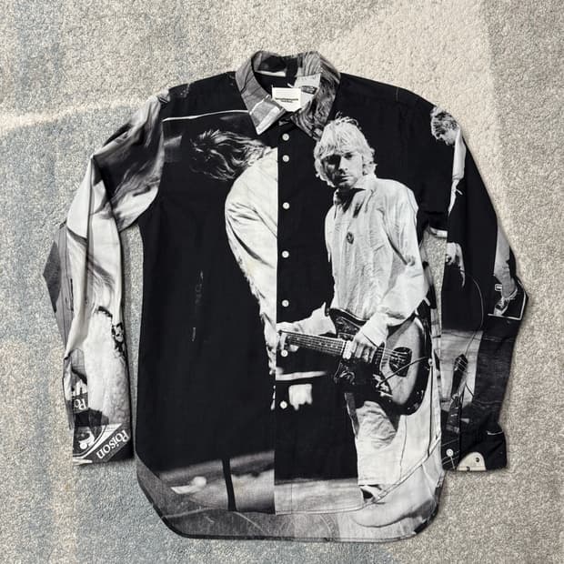 솔로이스트 커트코베인 셔츠 SS19 