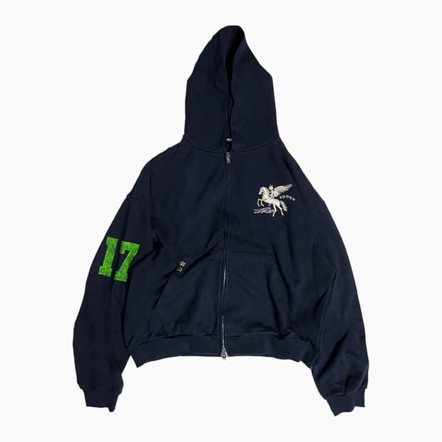 1 2 파코서플라이 폴링 엔젤 후드집업 네이비 미시착 새제품 판매