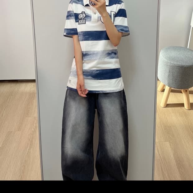 나이키 프랑스 국대 한정판 카라 반팔 티셔츠