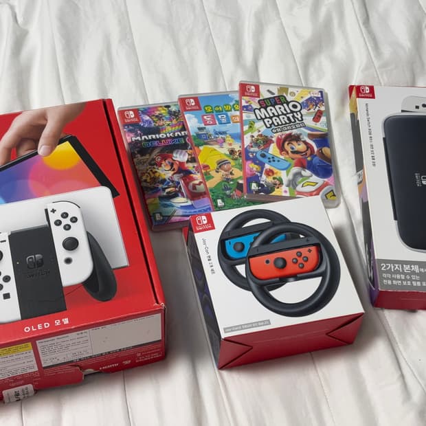 닌텐도스위치 oled 화이트