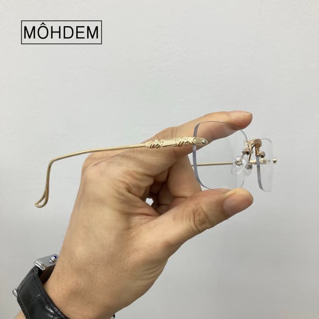 [Unisex] 무테 긱시크 무드 아이웨어 골드