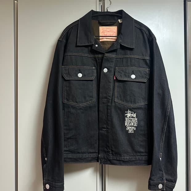 스투시 리바이스 데님자켓 L