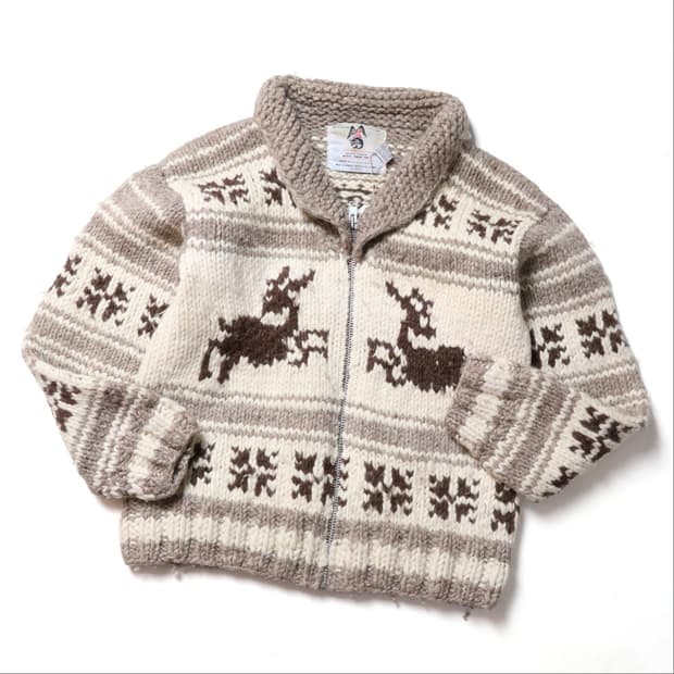 Canadian Cowichan Cardigan 
