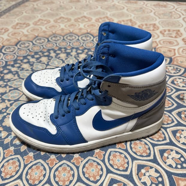 조던1 레트로 하이 og 트루블루