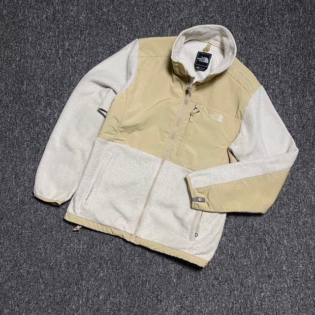 🌊TNF Denali fleece Ivory Womens XL