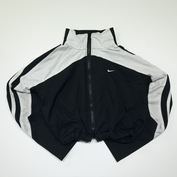 CK013 FREE 나이키 90s 00s 크롭 블랙화이트 크롭 자켓