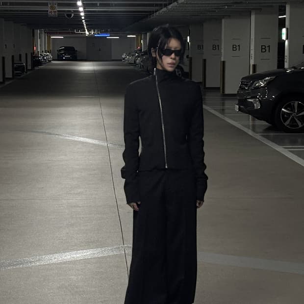 Rick Owens 25FW 하이넥 자켓