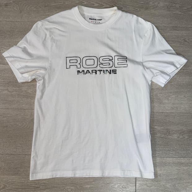 마틴로즈 martine rose 반팔티 xs