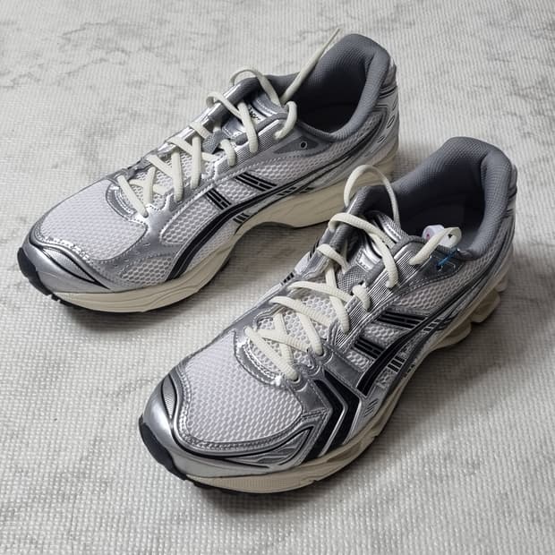 아식스 자운드 젤 카야노 14 실버 블랙 285