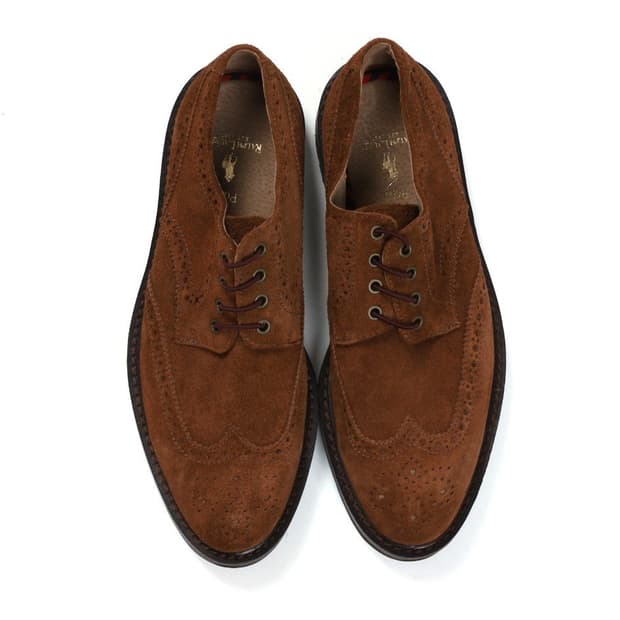  Polo by Ralph Lauren Suede Wing tip 