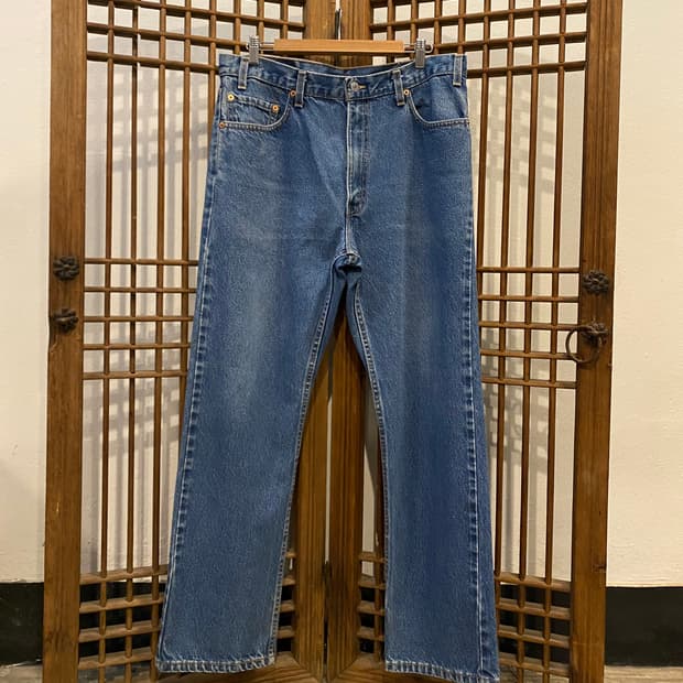 00S 리바이스 505 USA 데님 팬츠 35“