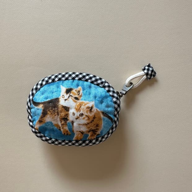 아기고양이 에어팟 파우치 / 동전지갑 / 키링