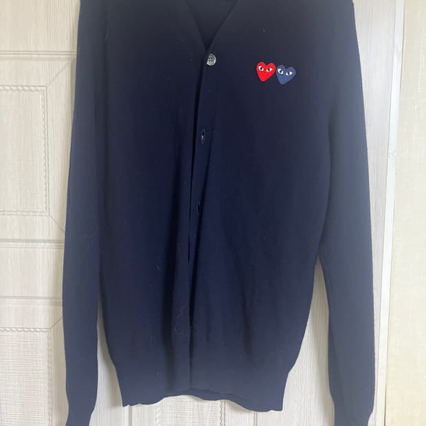 꼼데가르송 더블와펜 가디건