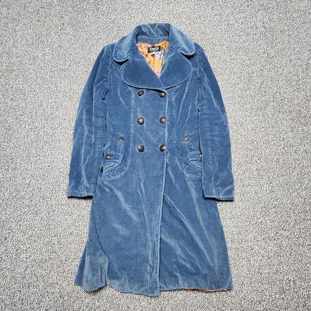 돌체앤가바나 D&G 롱 코트 42사이즈