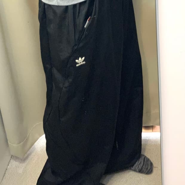 아디다스 와이드 트랙팬츠