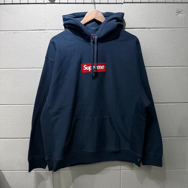 슈프림 24fw 박스 로고 후드티
