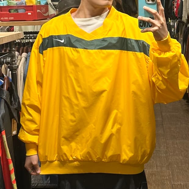 [HI] 나이키 올드스쿨 웜업 옐로우