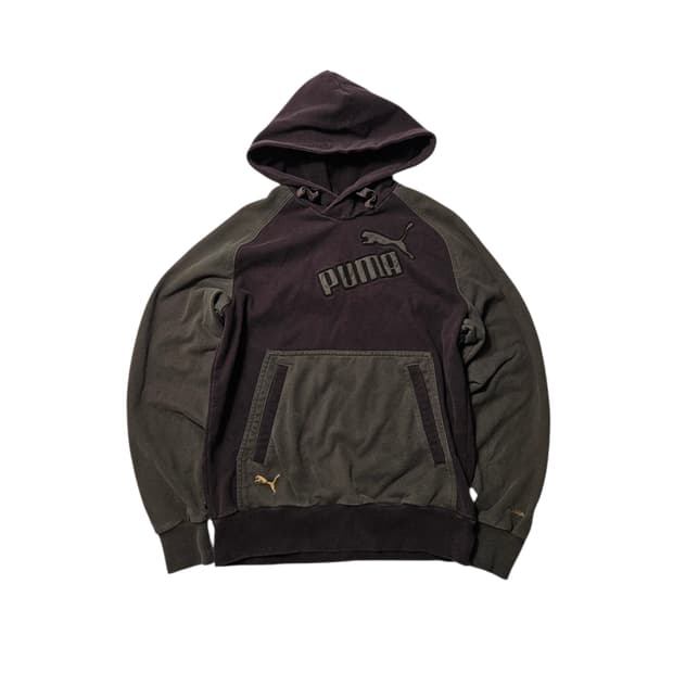 퓨마 Puma 대장급 투톤 후드티 후드 M