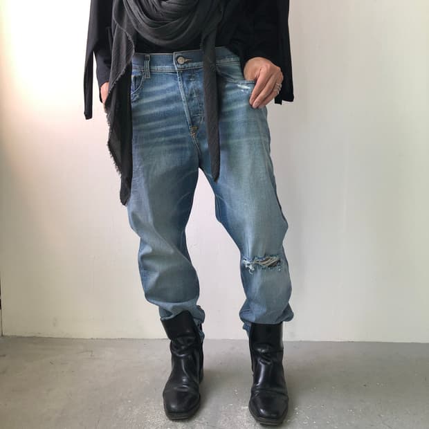디젤 5포켓 워싱 디스 레귤러 진 
