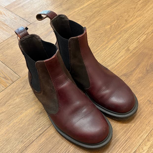 N12. 닥터마틴 2976 체리브라운 첼시부츠