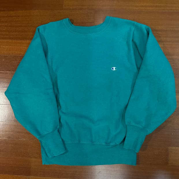 챔피온 리버스위브 에메랄드그린 미디움