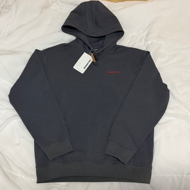 [새 상품] 살로몬 프라이머리 남녀공용 후디 m