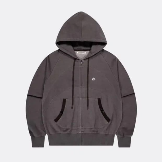 코이세이오 스마트어반유즈풀 suu 스트링 포켓 후드집업 와인