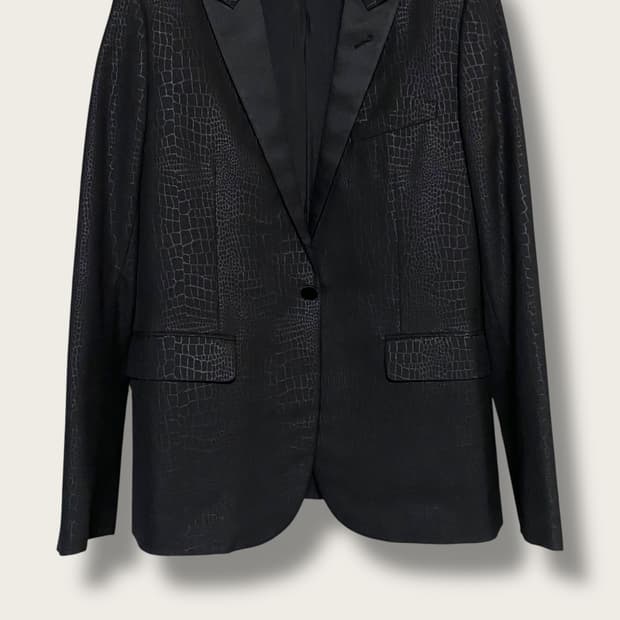 생로랑 턱시도 스모킹 자켓50