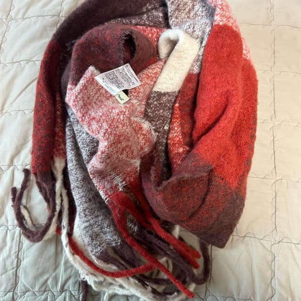 일본에서 구매한 목도리