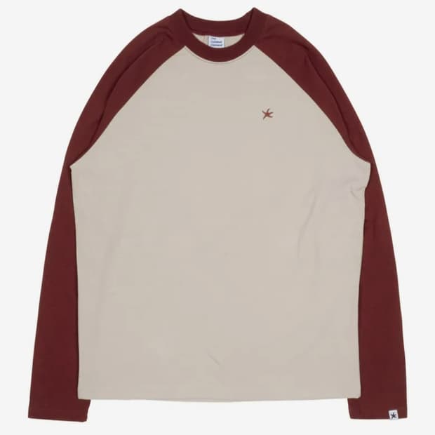 [M] TCM mini logo raglan long sleeve