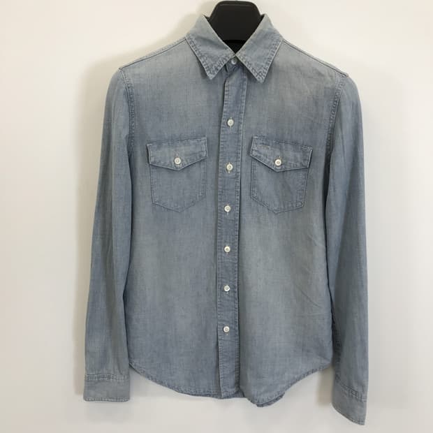 폴로 랄프로렌 샴브레이 데님셔츠 [여성2사이즈]