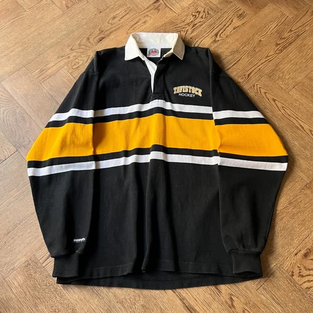 [2XL]바바리안 USA 오버핏 헤비웨이트 럭비 티셔츠