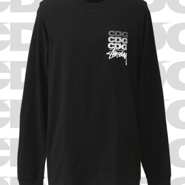 Cdg 스투시 롱슬리브