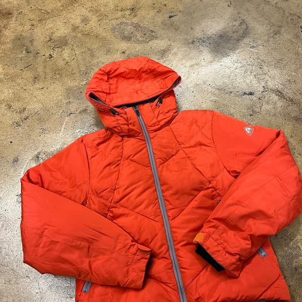 [정품/M] 나이키 ACG 오렌지 패딩 후드 자켓 b14