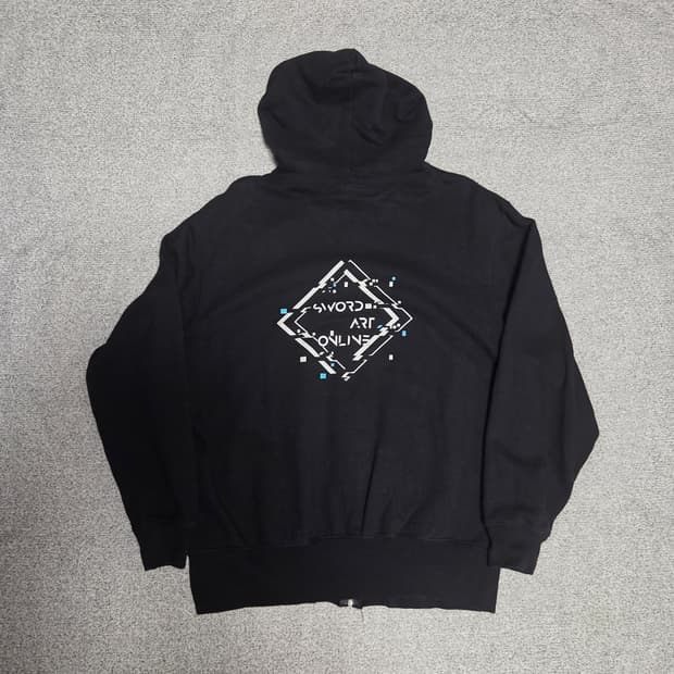 SAO 소드아트온라인 스웻 후드집업 L(100)