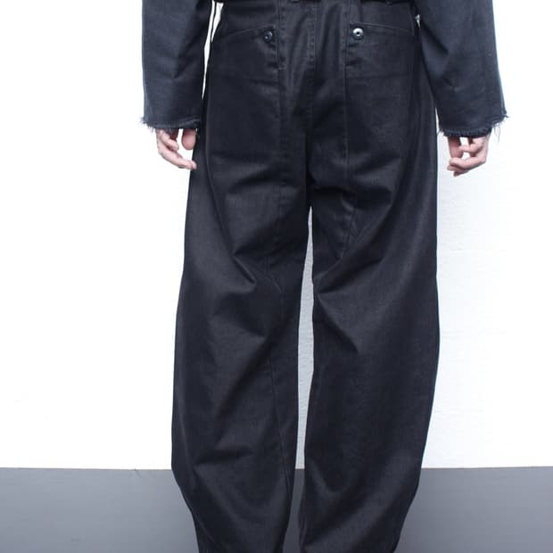 [46] Omar afiridi 오마르 아프리디 워시드 피나 트라우저팬츠