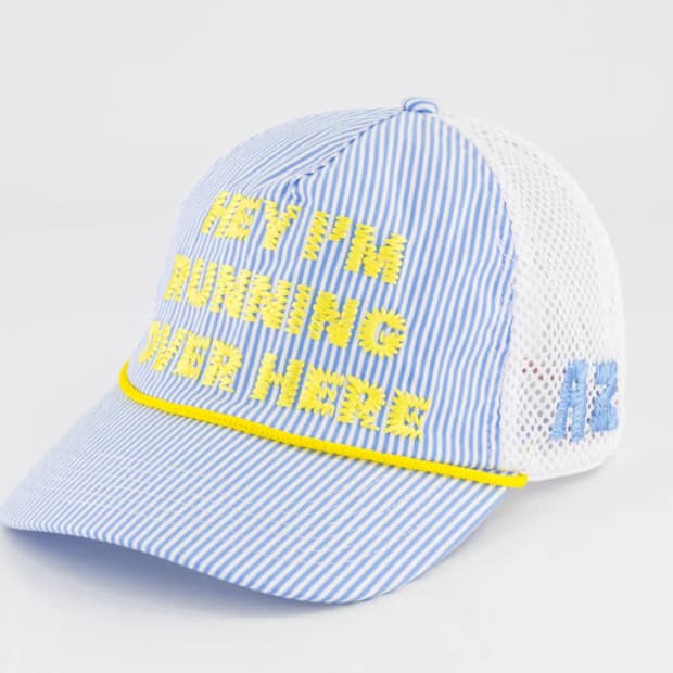 🔥정가판매 알렉스조노 헤이, 아임 러닝 오버 히어 트러커 스트라이프