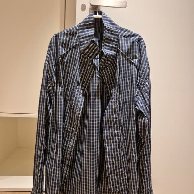 준지 네이비 셔츠자켓 46