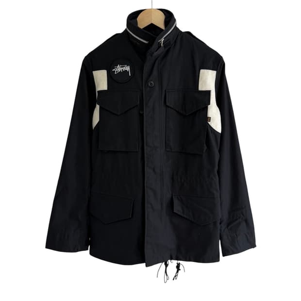 스투시 X 알파 인더스트리 25주년 M-65 필드 자켓