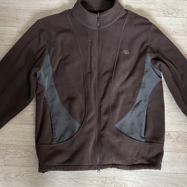 산산기어 플리스 자켓 브라운 4사이즈