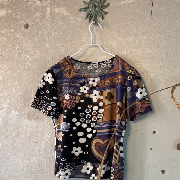 44-55 ) BELLA BONITA Pattern Tee