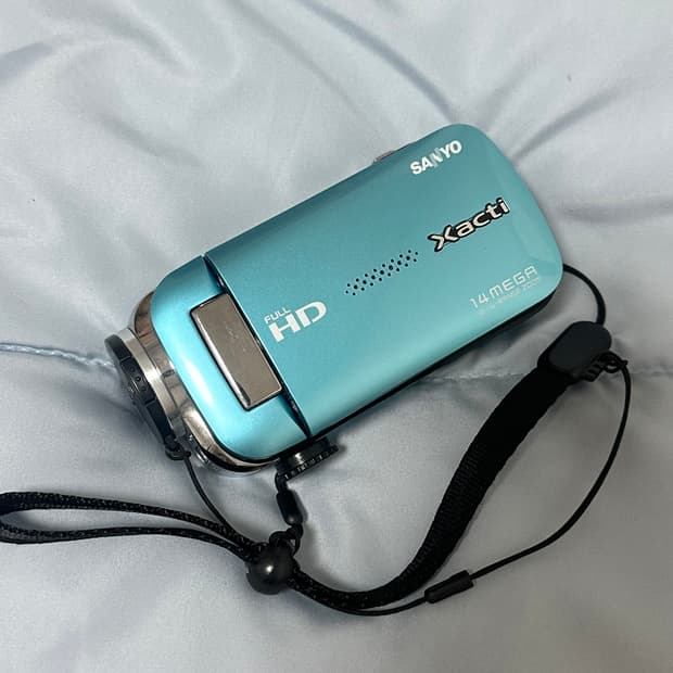 (민트🩵) 산요 작티 Sanyo Xacti DMX-GH1 빈티지 캠코더