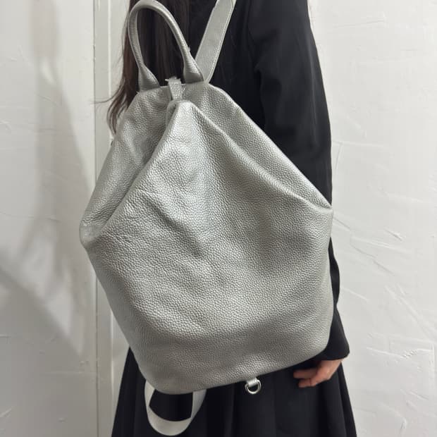 Barcos silver backpack