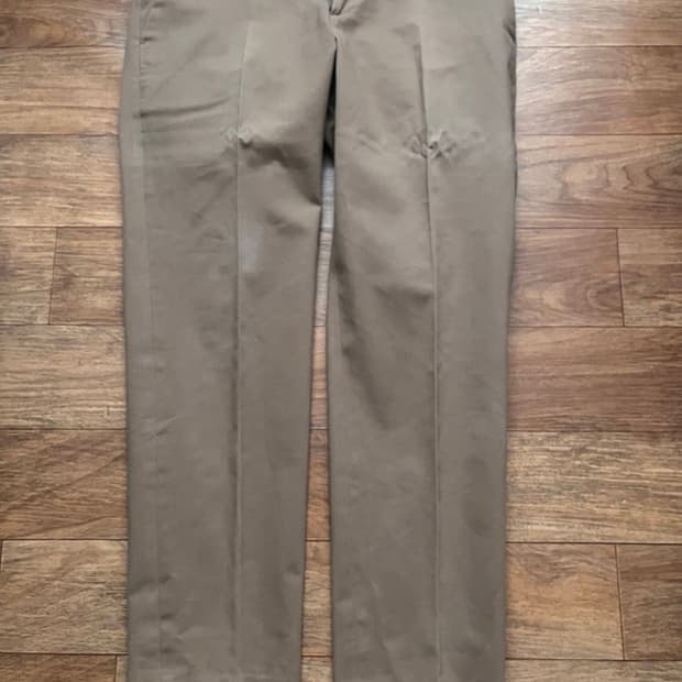 솔리드옴므 브라운 슬랙스 48