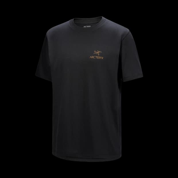 아크테릭스 크래그 SL 코튼 버드 워드 SS 티셔츠 24K 블랙