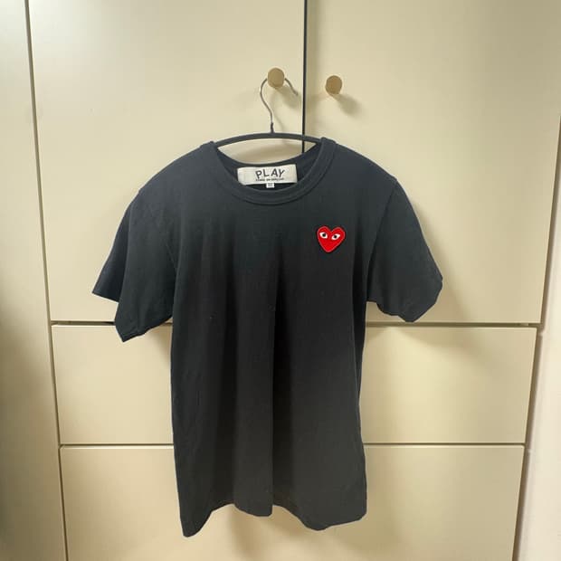 (희귀사이즈) 꼼데가르송반팔xxs