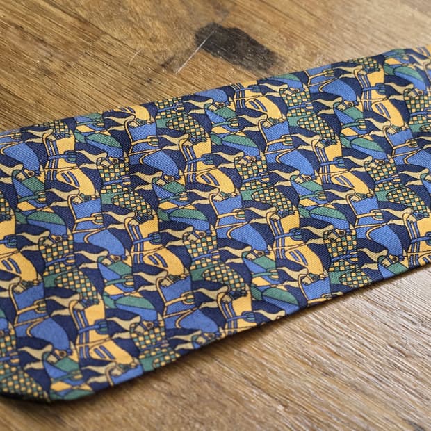 페라가모 빈티지 넥타이 