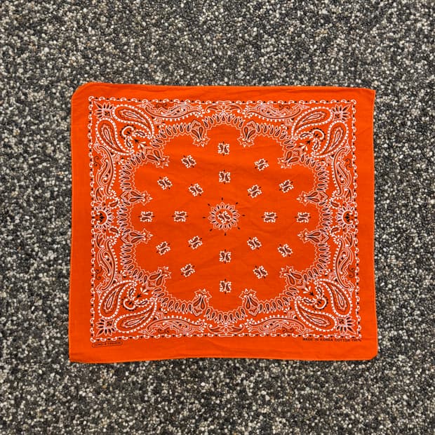 빈티지 페이즐리 반다나 (49x44cm)